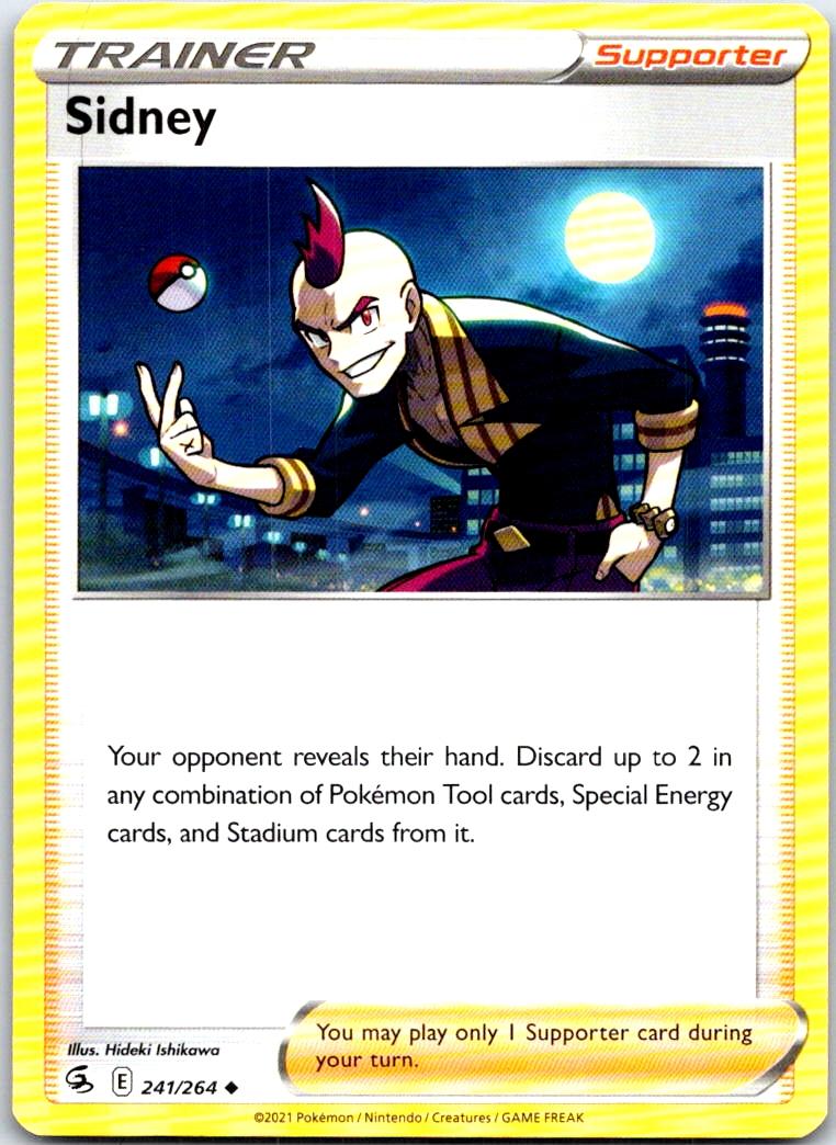 Sidney - 241/264 - - FUSION STRIKE - Pokemon - Uncommon | AB25-29