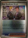 Rust Syndicate Grunt - 081/084 - Reverse Holo - PITCH BLACK - Pokemon - | AA15-5