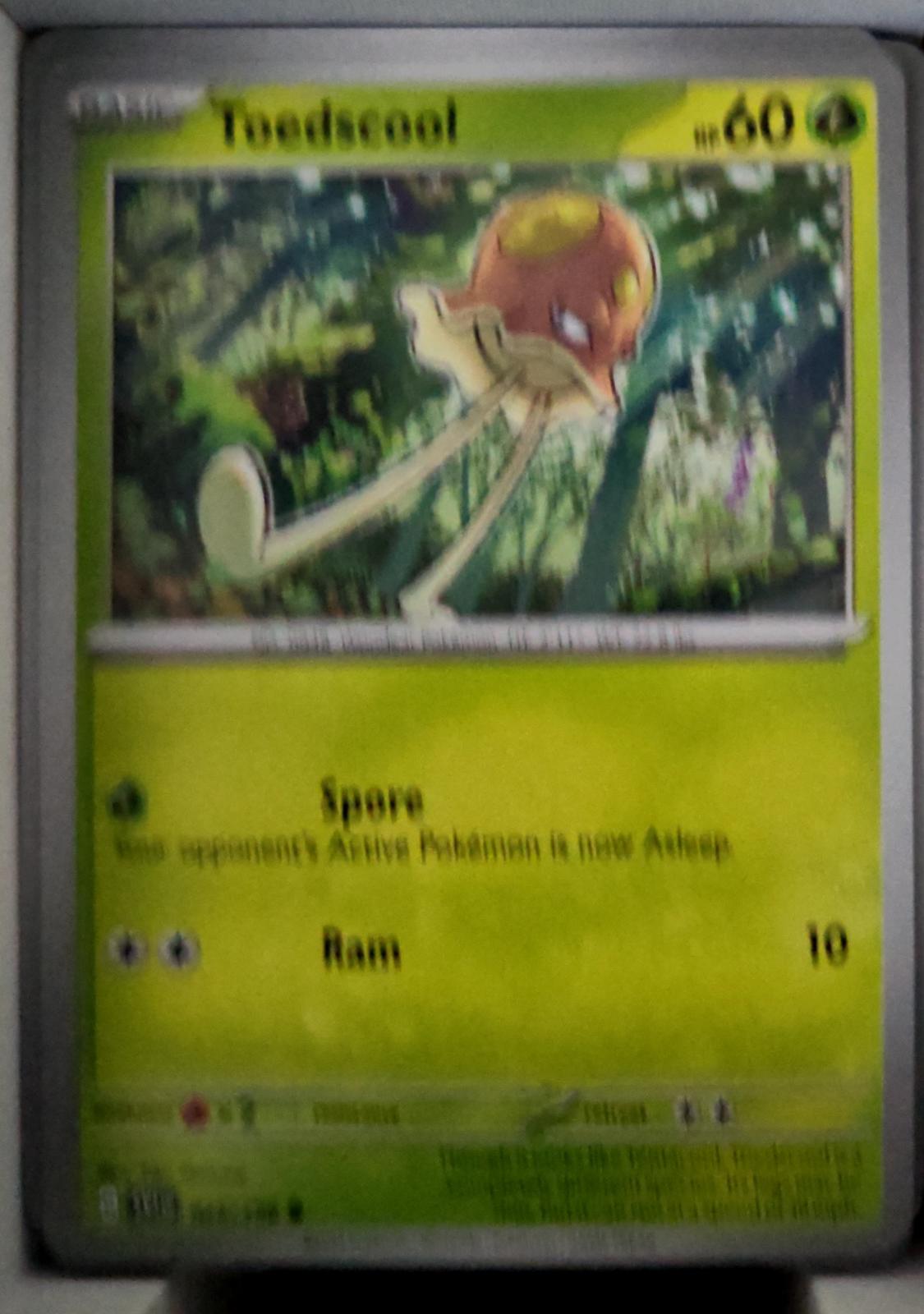 Toedscool - 025/198 - - SCARLET & VIOLET - Pokemon - Common | AA48-117