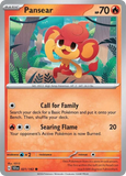 Pansear - 21/142 - Reverse Holo - STELLAR CROWN - Pokemon - Common | AA04-72