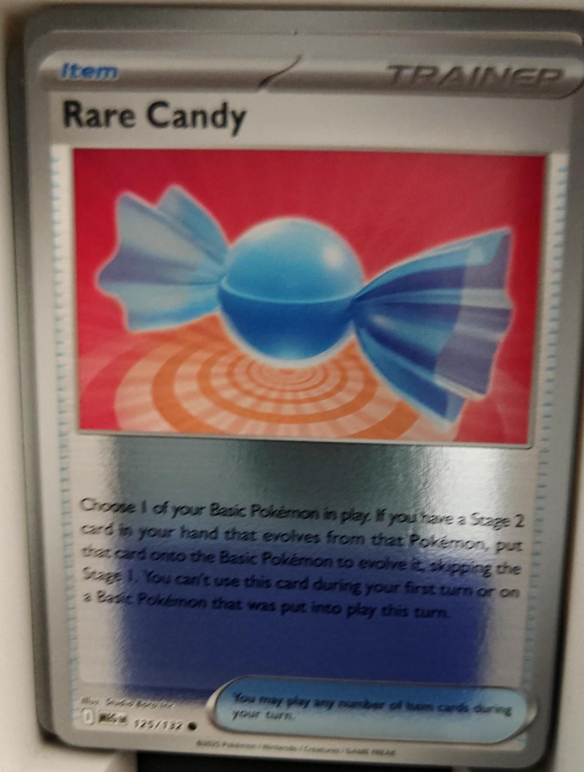 Rare Candy - 125/132 - Reverse Holo - MEGA EVOLUTION - Pokemon - | AA20-50