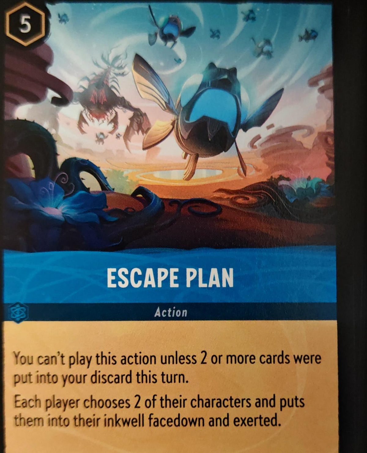 Escape Plan - 164/204 - - WILDS UNKNOWN - Lorcana - Rare | LAA01-59