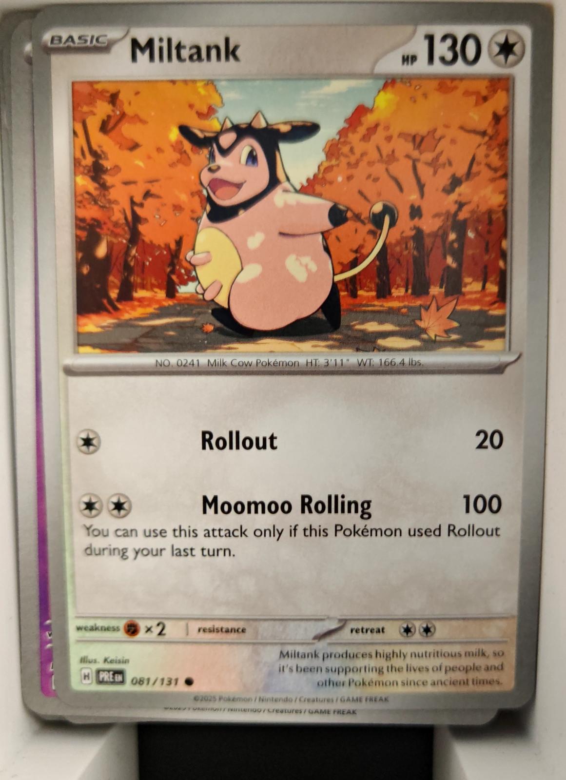 Miltank - 081/131 - - PRISMATIC EVOLUTIONS - Pokemon - Common | AA27-68