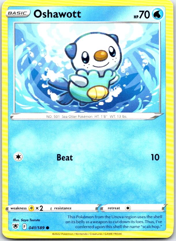 Oshawott - 041/189 - - ASTRAL RADIANCE - Pokemon - Common | AC08-3