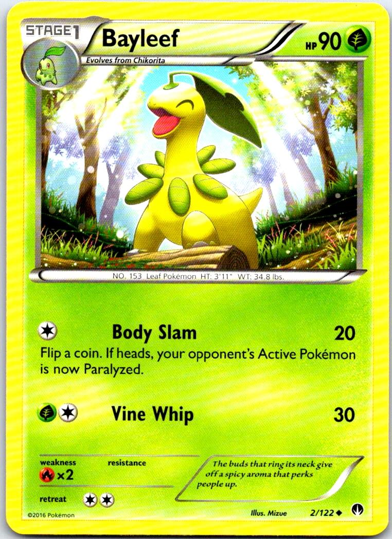 Bayleef - 2/122 - - BREAKPOINT - Pokemon - Uncommon | AB77-38
