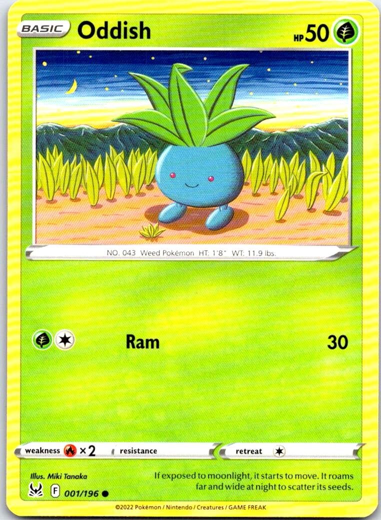 Oddish - 001/196 - - LOST ORIGIN - Pokemon - Common | AB47-46