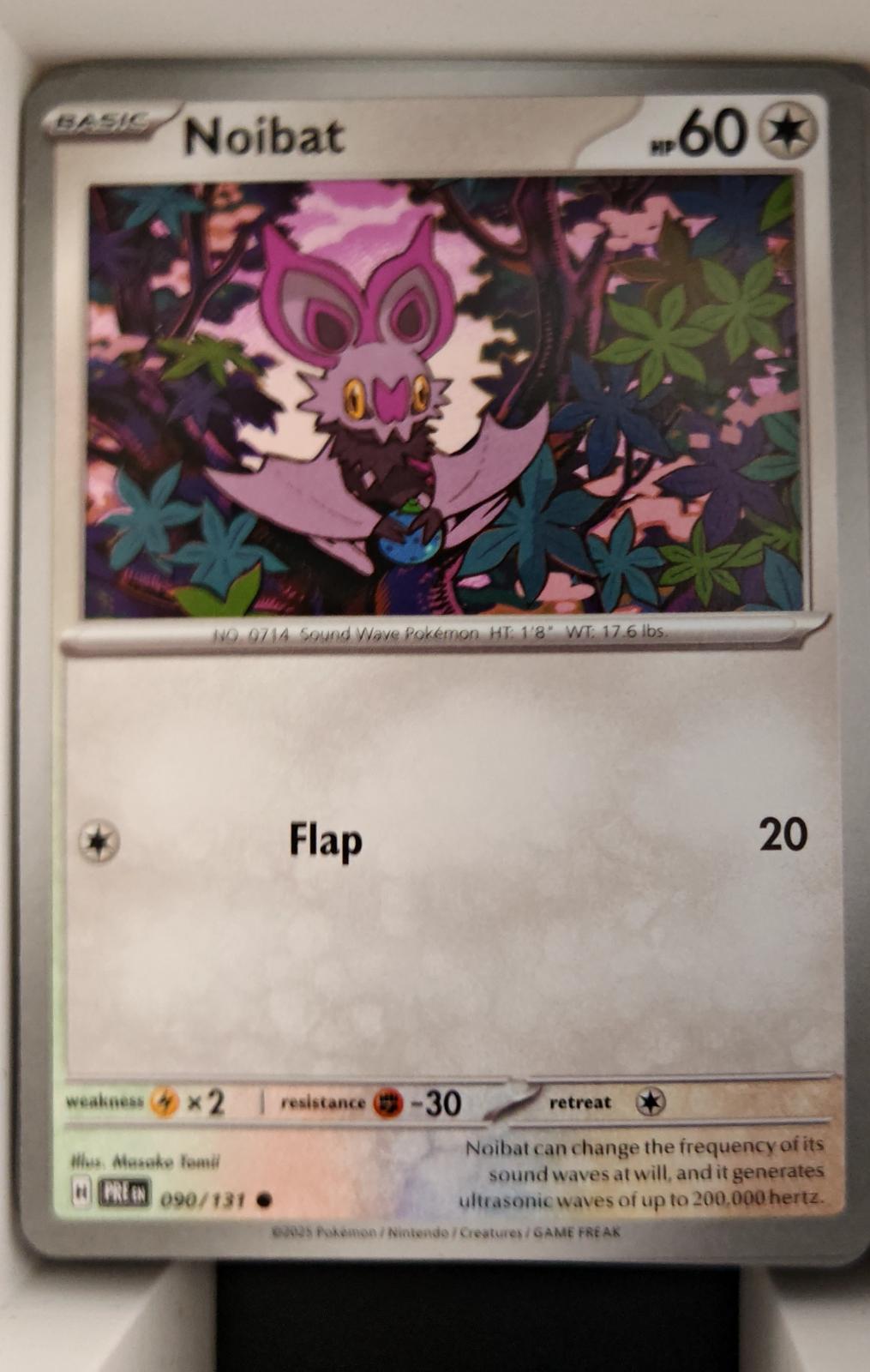 Noibat - 090/131 - - PRISMATIC EVOLUTIONS - Pokemon - Common | AA27-76