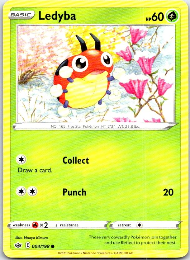 Ledyba - 004/198 - - CHILLING REIGN - Pokemon - Common | AC18-44