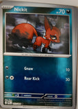 Nickit - 053/084 - Reverse Holo - PITCH BLACK - Pokemon - Common | AA26-39