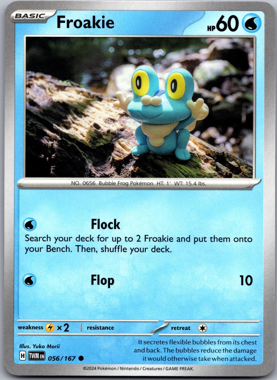 Froakie - 056/167 - - TWILIGHT MASQUERADE - Pokemon - Common | AA85-31