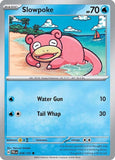 Slowpoke - 018/131 - - PRISMATIC EVOLUTIONS - Pokemon - Common | AA27-25