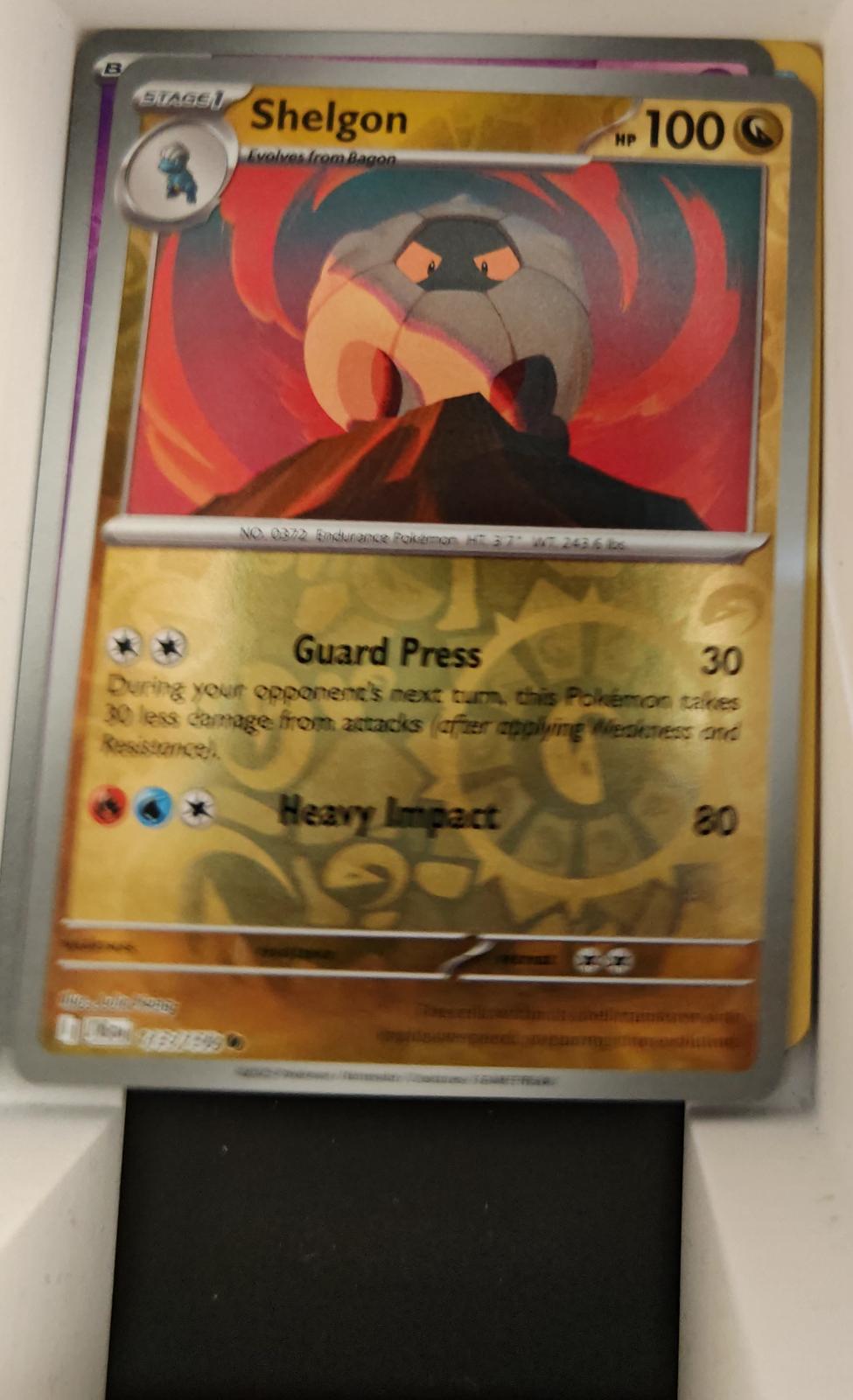 Shelgon - 113/159 - Reverse Holo - JOURNEY TOGETHER - Pokemon - Common | AA22-10