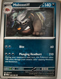Mabosstiff - 058/084 - - PITCH BLACK - Pokemon - Common | AA17-39