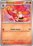 Simisear - 023/191 - - SURGING SPARKS - Pokemon - Common | AA09-44