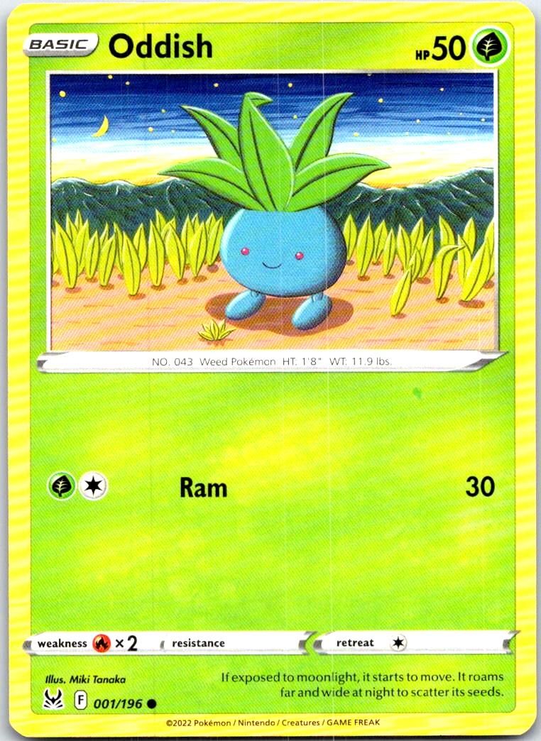 Oddish - 001/196 - - LOST ORIGIN - Pokemon - Common | AB60-23