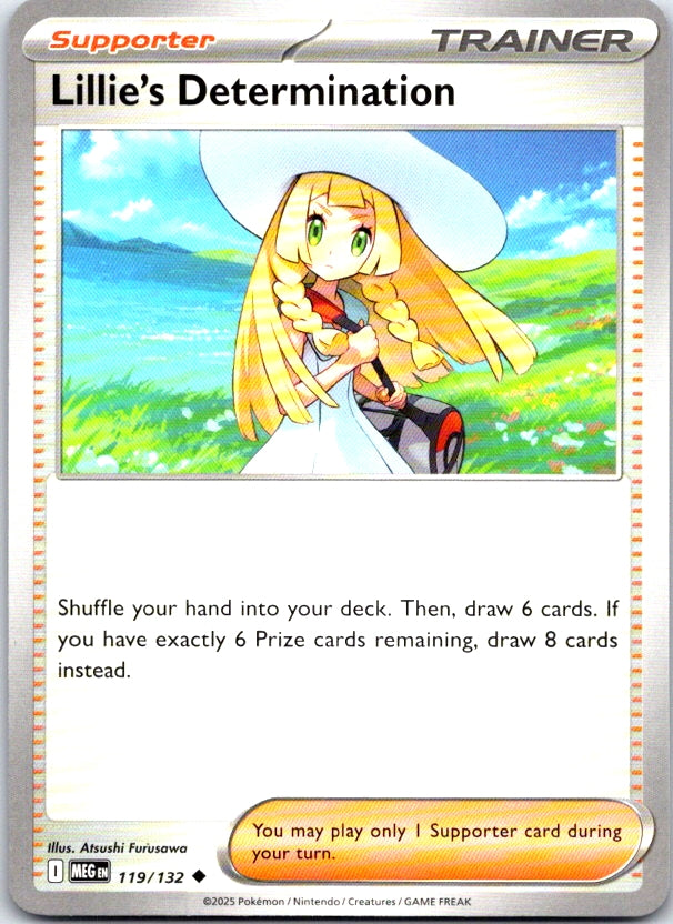 Lillie's Determination - 119/132 - - MEGA EVOLUTION - Pokemon - | AC20-2