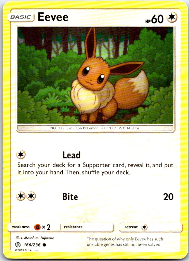 Eevee - 166/236 - - COSMIC ECLIPSE - Pokemon - Common | AC14-14