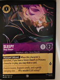 Sleepy - Deep Sleeper - 44/204 - - WILDS UNKNOWN - Lorcana - Common | LAA01-23