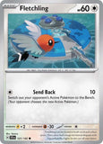 Fletchling - 121/142 - - STELLAR CROWN - Pokemon - Common | AA51-3
