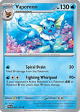 Vaporeon - 022/131 - Holo - PRISMATIC EVOLUTIONS - Pokemon - Rare | AA13-2
