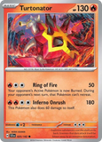 Turtonator - 25/142 - Reverse Holo - STELLAR CROWN - Pokemon - Common | AA04-65