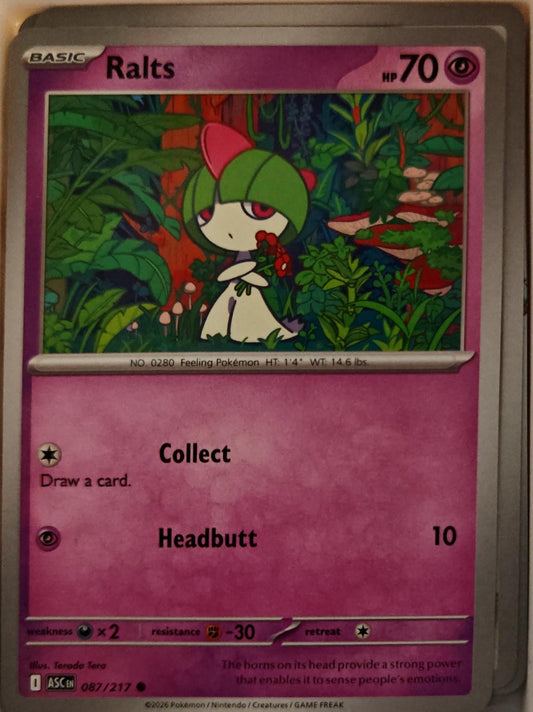Ralts - 058/132 - - MEGA EVOLUTION - Pokemon - Common | AA01-14