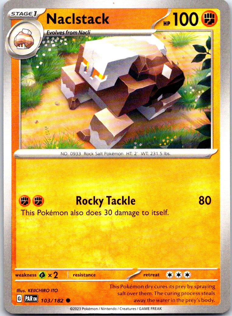 Naclstack - 103/182 - - PARADOX RIFT - Pokemon - Common | AB24-31