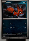 Nickit - 053/084 - - PITCH BLACK - Pokemon - Common | AA39-93