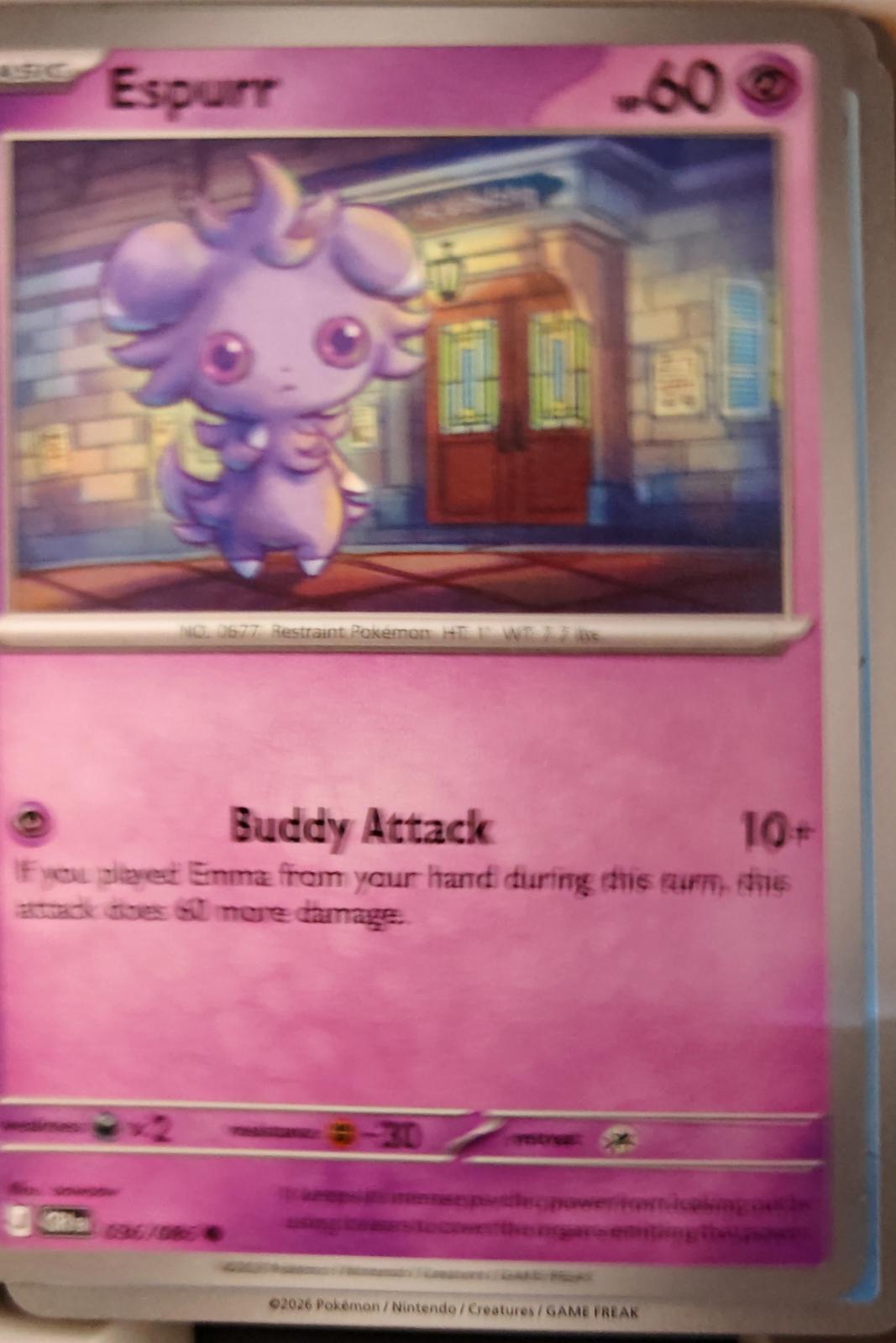 Espurr - 036/086 - - CHAOS RISING - Pokemon - Common | AA22-79