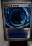 Bubbly W Energy - 084/086 - Reverse Holo - CHAOS RISING - Pokemon - | AA44-31