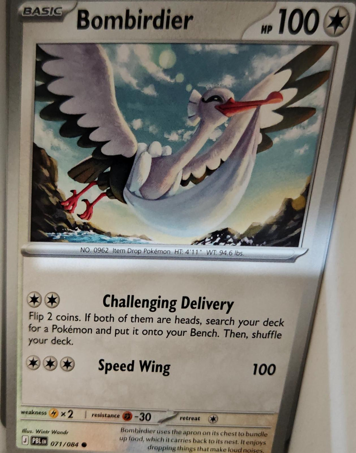Bombirdier - 071/084 - - PITCH BLACK - Pokemon - Common | AA17-13