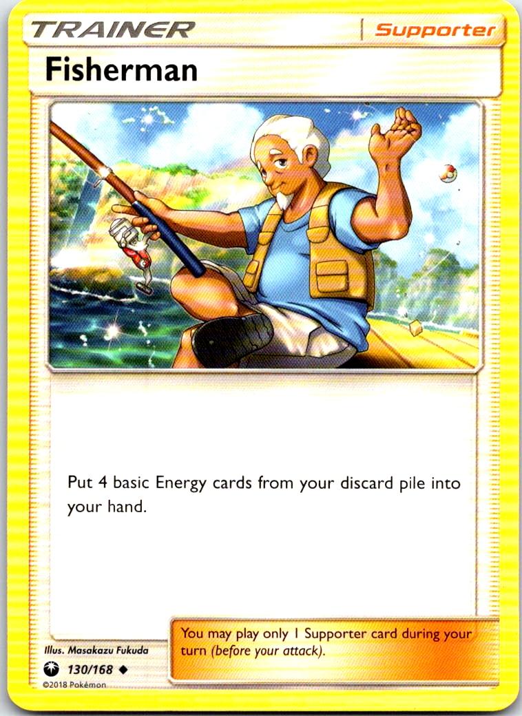 Fisherman - 130/168 - - CELESTIAL STORM - Pokemon - Uncommon | AB41-30