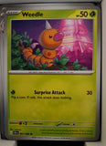 Weedle - 001/086 - - CHAOS RISING - Pokemon - Common | AA42-20
