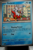Delibird - 018/086 - - CHAOS RISING - Pokemon - Uncommon | AA45-87