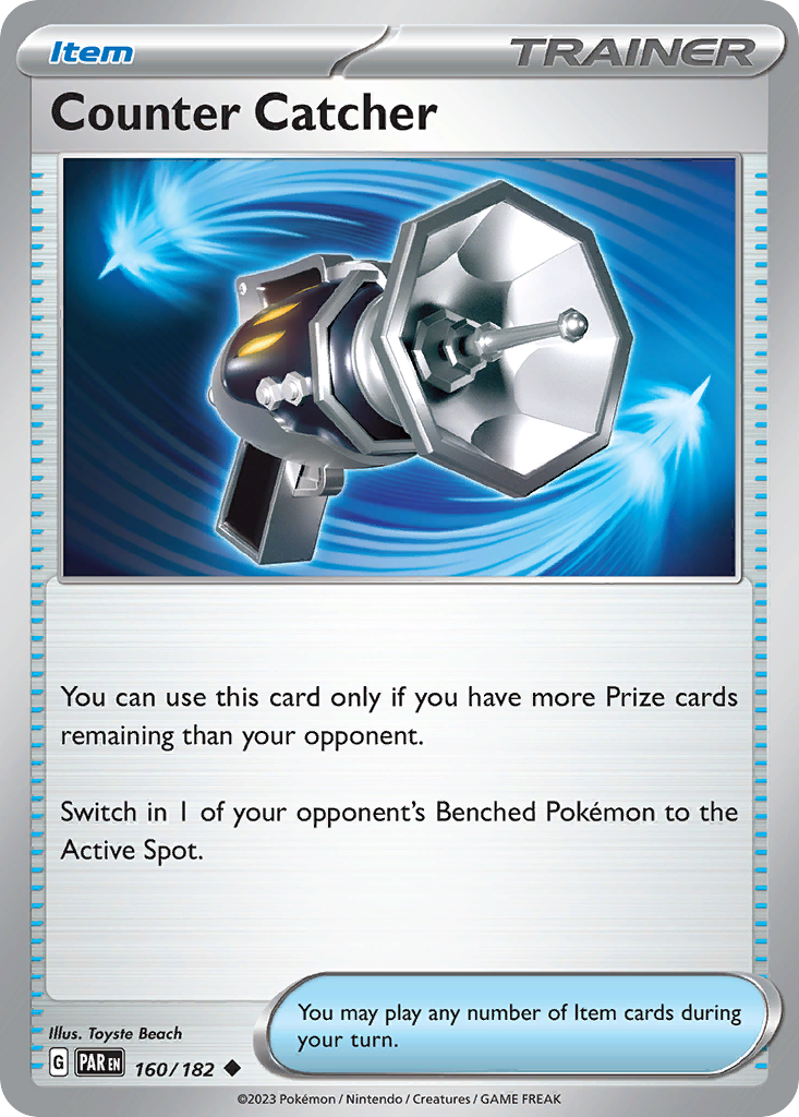 Counter Catcher - 160/182 - - PARADOX RIFT - Pokemon - Uncommon | AA41-79