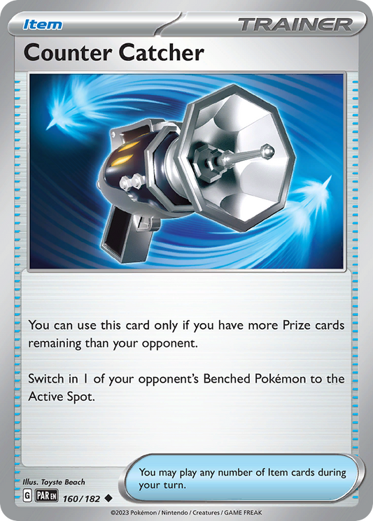 Counter Catcher - 160/182 - - PARADOX RIFT - Pokemon - Uncommon | AA41-79