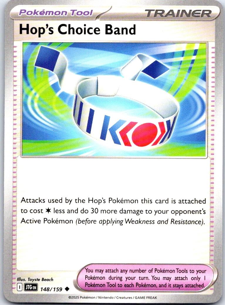 Hop's Choice Band - 148/159 - - JOURNEY TOGETHER - Pokemon - Uncommon | AB22-24