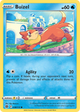 Buizel - 038/172 - Reverse Holo - BRILLIANT STARS - Pokemon - Common | AA22-70