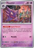 Haunter - 093/165 - Reverse Holo - 151 - Pokemon - Uncommon | AA61-37