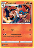Monferno - 025/172 - Reverse Holo - BRILLIANT STARS - Pokemon - | AA22-2