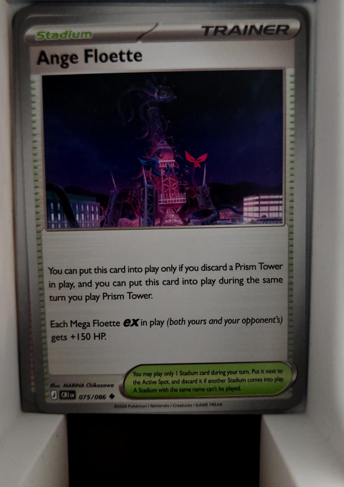 Ange Floette - 075/086 - - CHAOS RISING - Pokemon - Uncommon | AA42-57