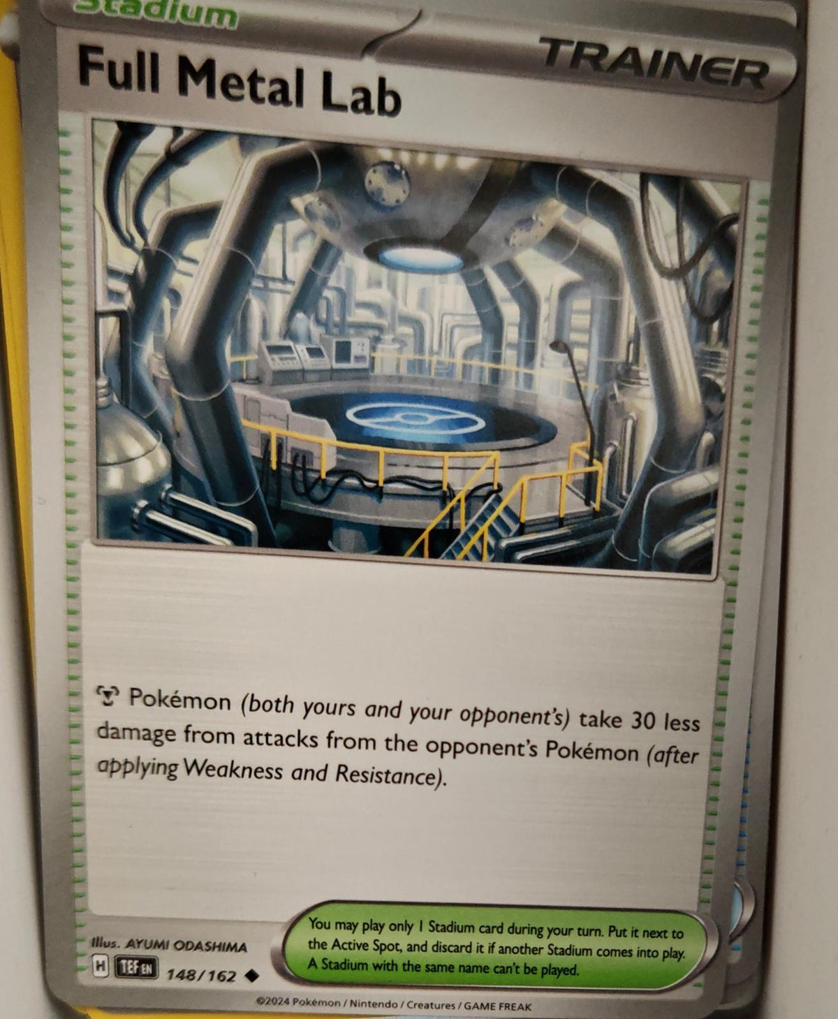 Full Metal Lab - 148/162 - - TEMPORAL FORCES - Pokemon - Uncommon | AA15-23