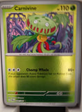 Carnivine - 004/086 - Reverse Holo - CHAOS RISING - Pokemon - Common | AA30-59