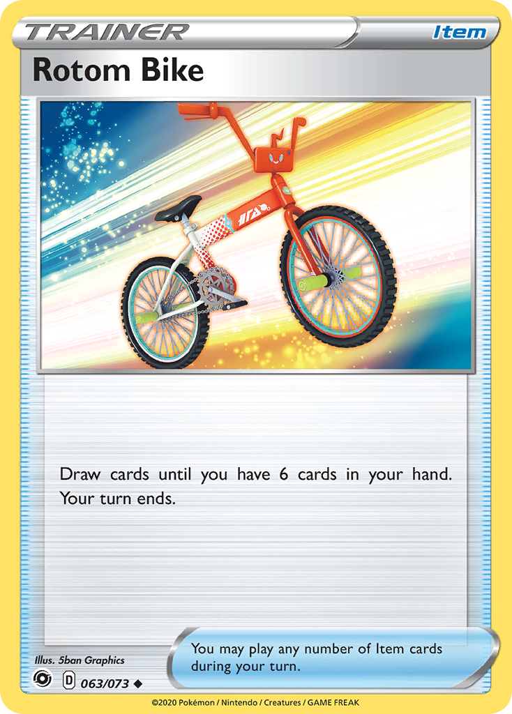 Rotom Bike - 063/073 - - CHAMPION'S PATH - Pokemon - Uncommon | AA118-22