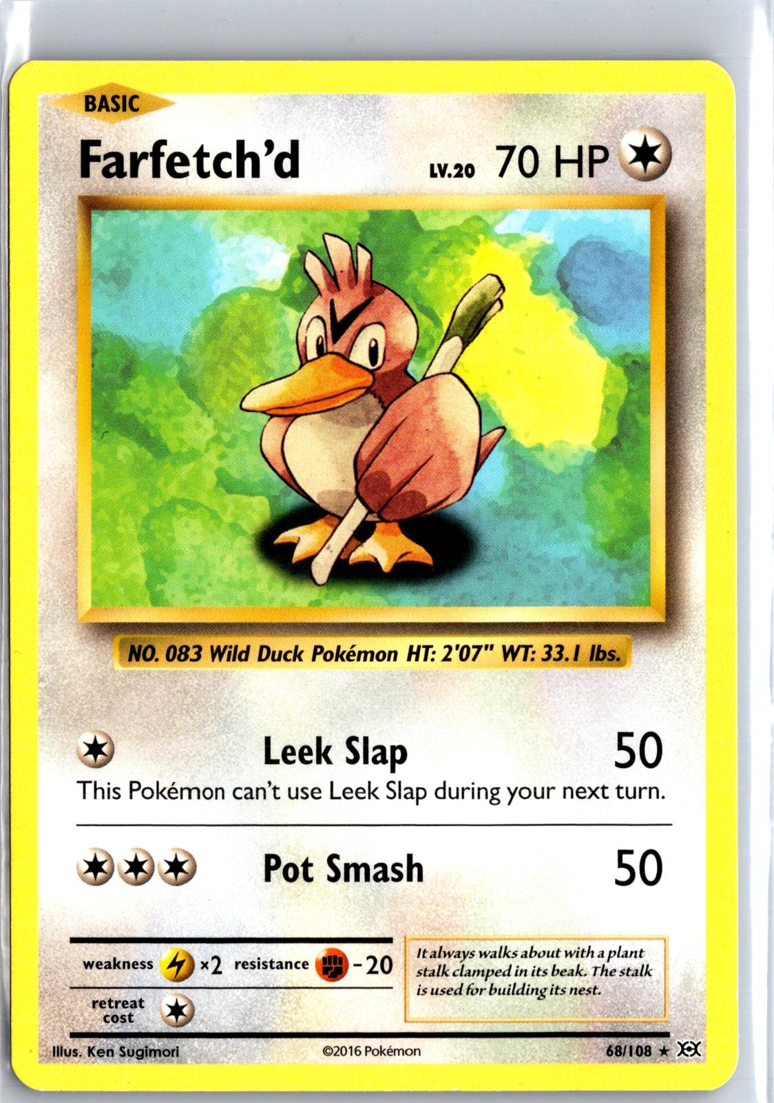 Farfetch'd - 68/108 - - EVOLUTIONS - Pokemon - Rare | AA113-31