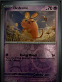 Dedenne - 094/198 - Reverse Holo - SCARLET & VIOLET - Pokemon - Common | AA49-28