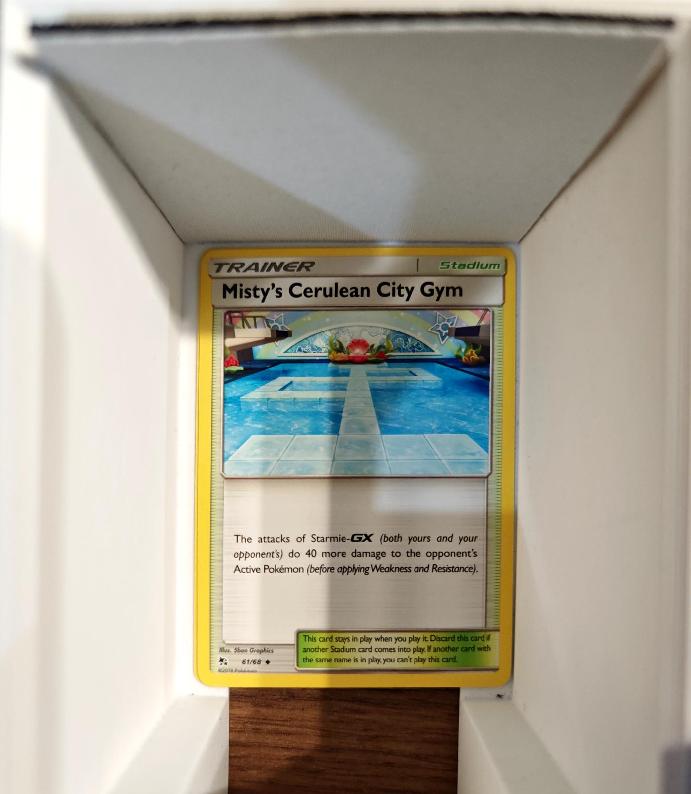 Misty's Cerulean City Gym - 61/68 - - HIDDEN FATES - Pokemon - Uncommon | AA70-2