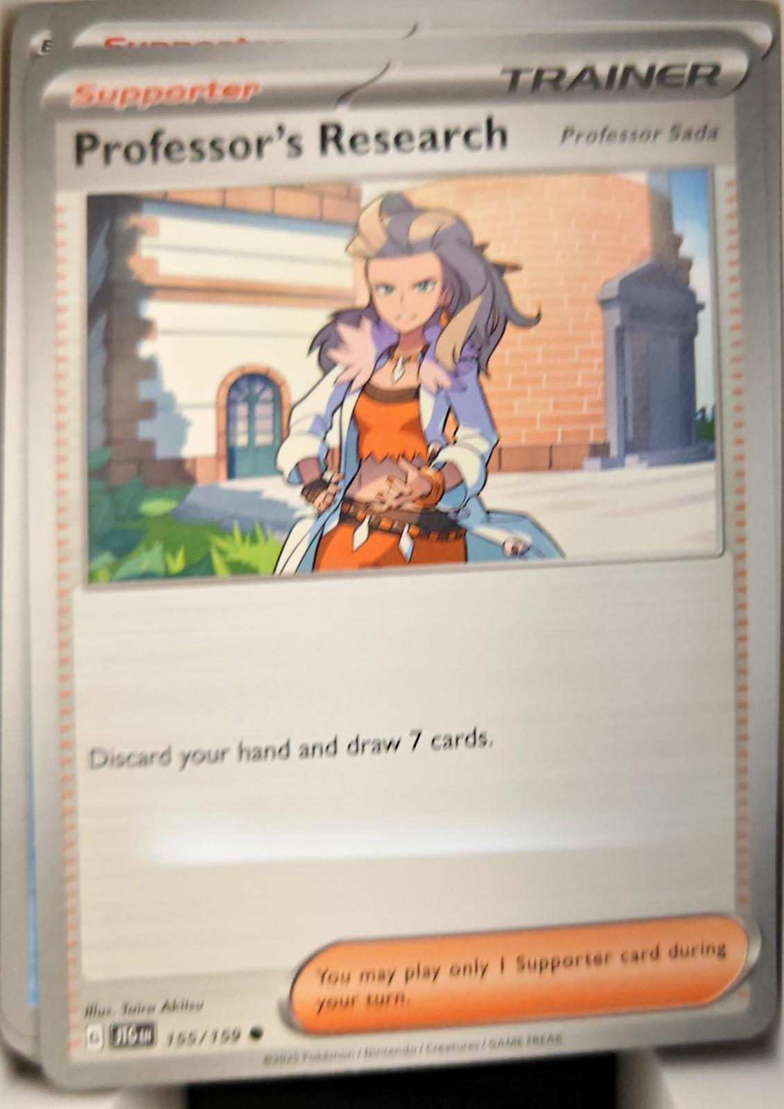 Professor's Research - 155/159 - - JOURNEY TOGETHER - Pokemon - Common | AA20-87