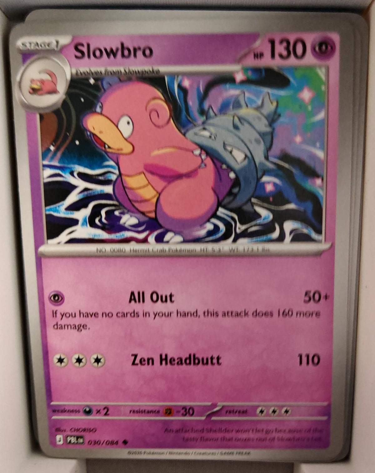 Slowbro - 030/084 - - PITCH BLACK - Pokemon - Uncommon | AA38-31