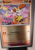Braixen - 012/086 - Reverse Holo - CHAOS RISING - Pokemon - Common | AA31-56
